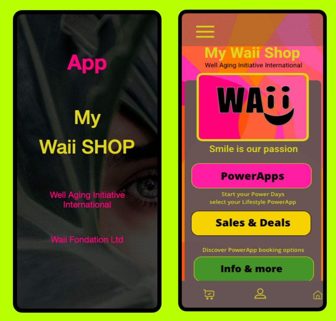 My Waii STORE app